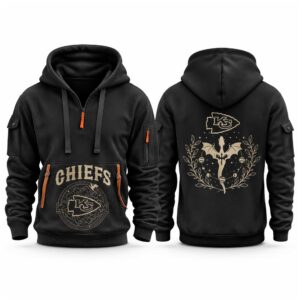 Chiefs 2026 Fourth Wings Night Quarter Zip Hoodie (1)