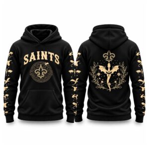 Saints 2026 Fourth Wings Night Hoodie 1
