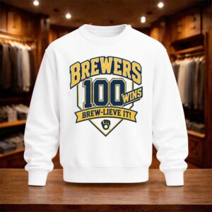 Brewers 100 Wins Brew Lieve It Shirt (4)