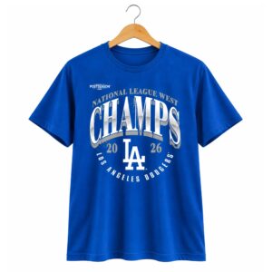 Dodgers NL West Division Champions 2026 Shirt (1)