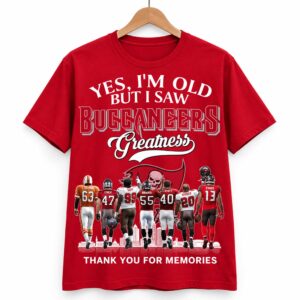 Yes, I'm Old But I Saw Buccaneers Greatness Shirt (2)