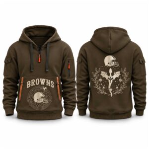 Browns 2026 Fourth Wings Night Quarter Zip Hoodie