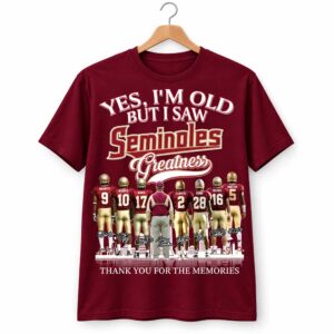 Yes, I'm Old But I Saw Seminoles Greatness Shirt (2)