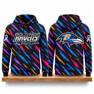 Ravens Football 2026 Crucial Catch Waffle Hoodie