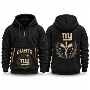 Giants 2026 Fourth Wings Night Quarter Zip Hoodie 2