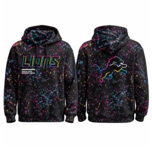 Lions Crucial Catch Intercept Cancer Hoodie