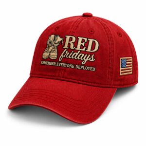 Red Friday Remember Everyone Deployed Hat (1)