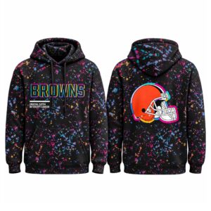 Browns Crucial Catch Intercept Cancer Hoodie