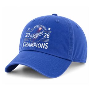 2026 Dodgers NL Central Division Champions Hats (1)