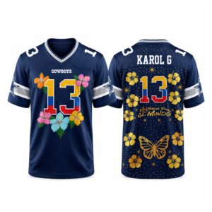 Cowboys x Karol G Viajando Por El Mundo Tropitour 2027 Jersey