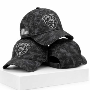 Bears 2026 Salute To Service Black Camo Hat (3)