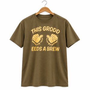 Gorilla Grodd This Grodd Needs A Brew Shirt (1)