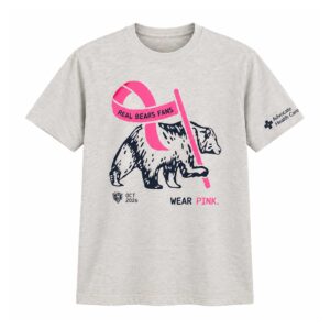 Real Bears Fans Wear Pink Shirt