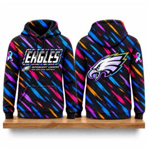 Eagles Football 2026 Crucial Catch Waffle Hoodie (1)