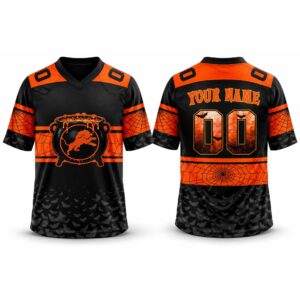Personalized Lions Halloween Day 2026 Football Jersey