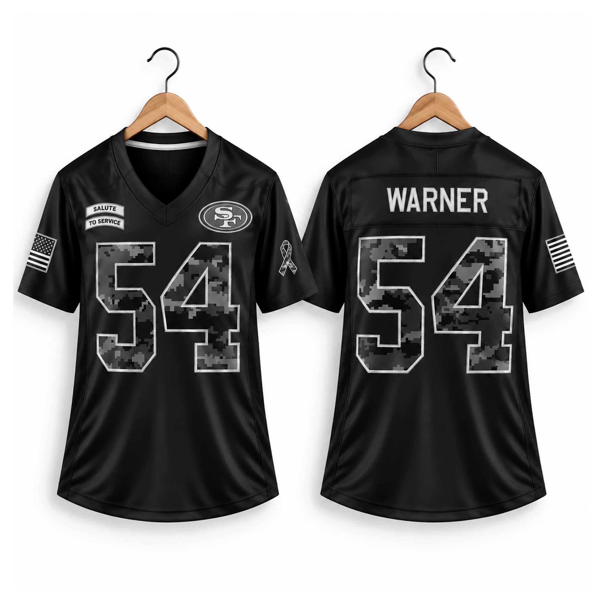 Fred Warner 49ers 2026 Salute To Service Jerseys 2 Fred Warner 49ers 2026 Salute To Service Jerseys 2