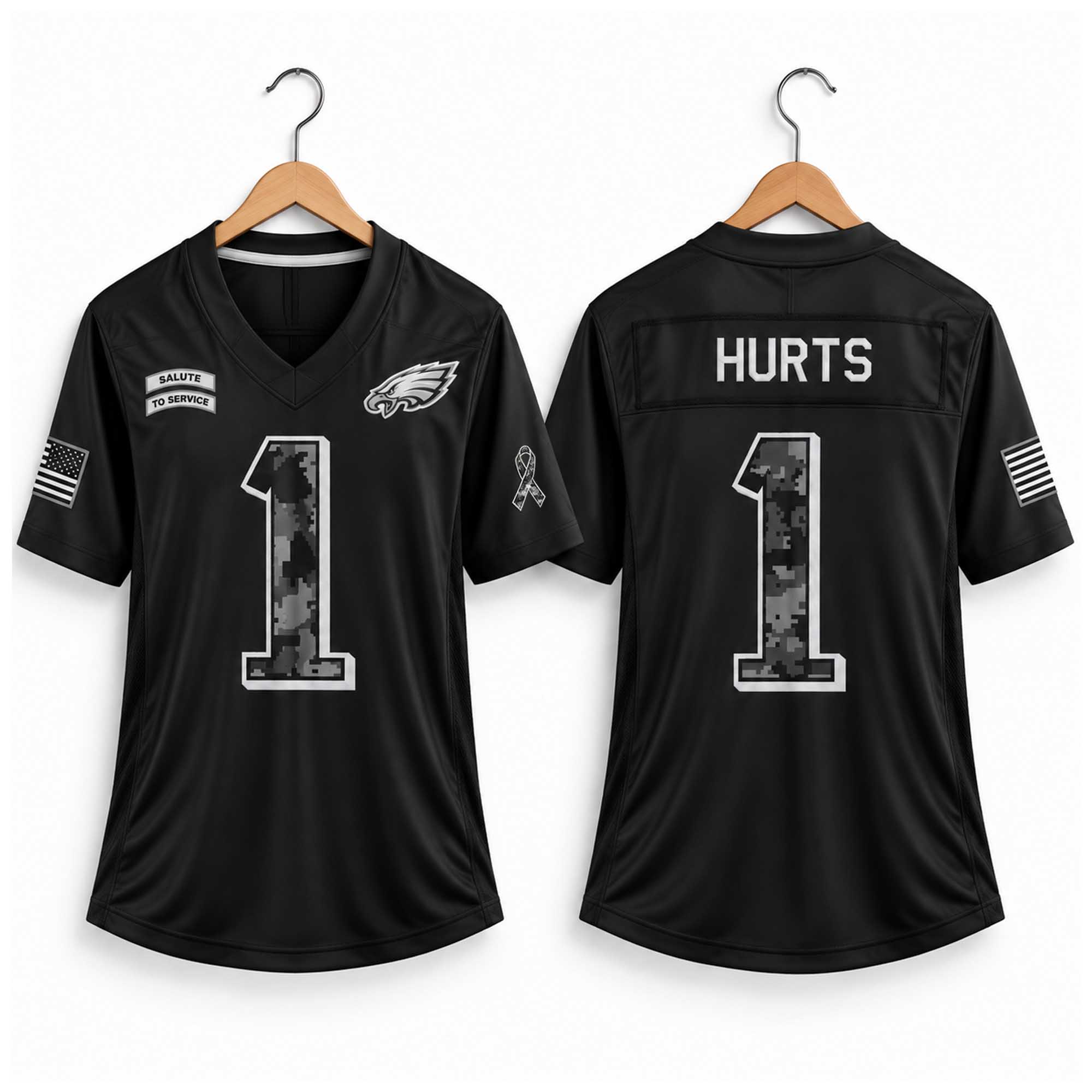 Jalen Hurts Eagles 2026 Salute To Service Jerseys 1 Jalen Hurts Eagles 2026 Salute To Service Jerseys 1