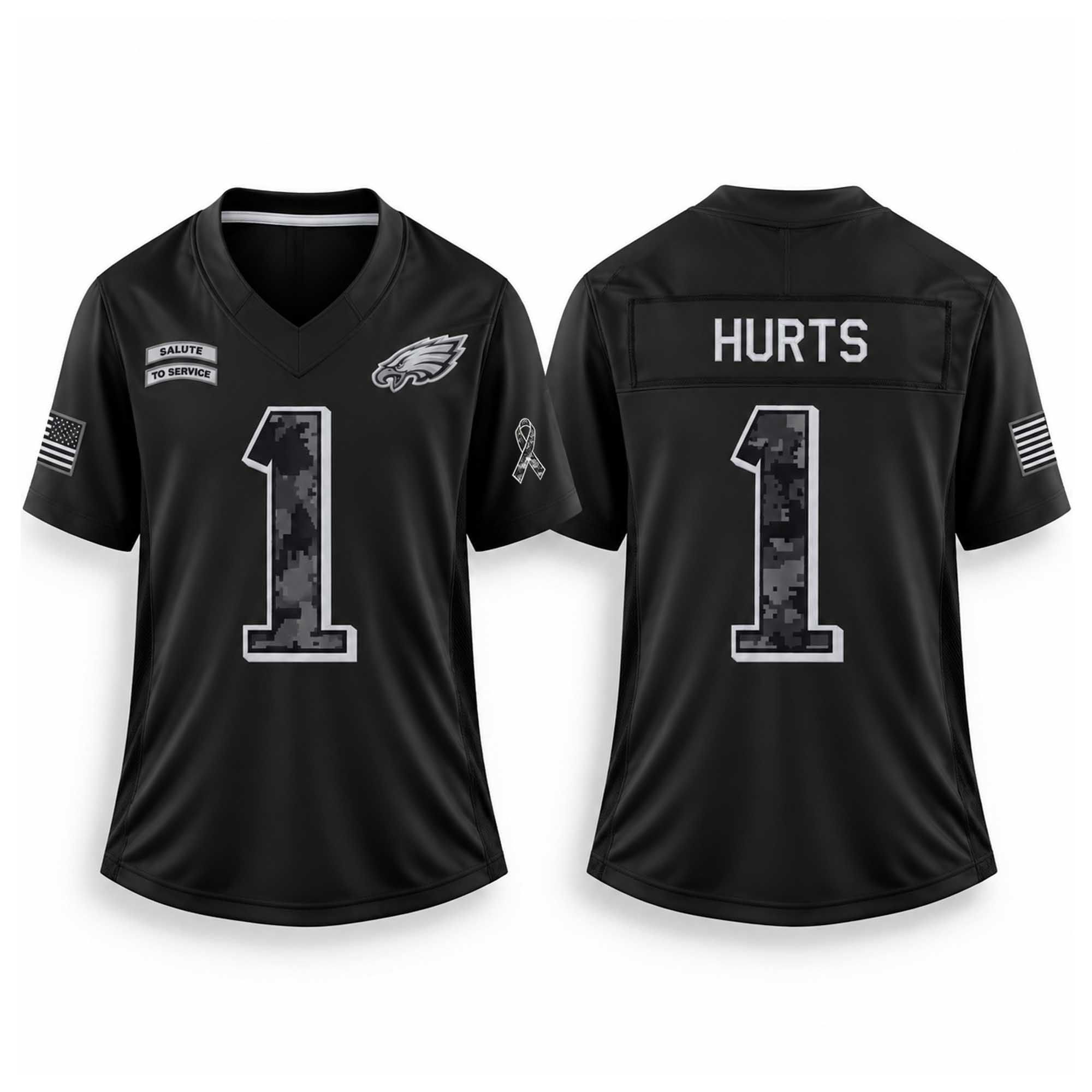 Jalen Hurts Eagles 2026 Salute To Service Jerseys Jalen Hurts Eagles 2026 Salute To Service Jerseys