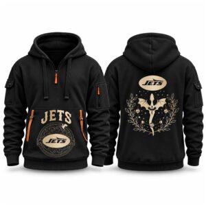 Jets 2026 Fourth Wings Night Quarter Zip Hoodie