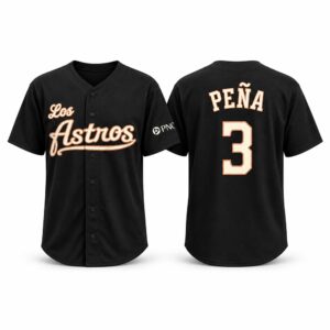 2026 Jeremy Peña Retro Los Astros Jersey Giveaway
