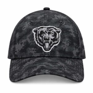 Bears 2026 Salute To Service Black Camo Hat