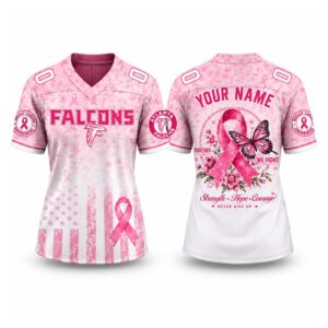 Falcons 2026 Breast Cancer Awareness Custom Jersey