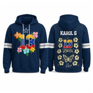 Cowboys Karol G Viajando Por El Mundo Tropitour 2027 Hoodie
