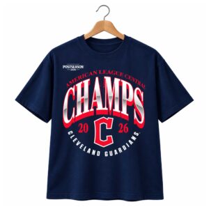 2026 Guardians AL Central Division Champs Locker Room Shirt (2)