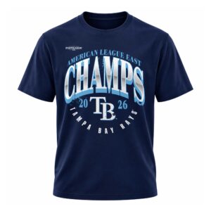 2026 TB Rays Division Champs Locker Room Shirt