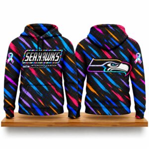 Seahawks Football 2026 Crucial Catch Waffle Hoodie