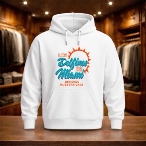 Dolphins Los Delfines De Miami Defiende Nuestra Casa Shirt (3)