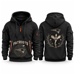 Patriots 2026 Fourth Wings Night Quarter Zip Hoodie (1)