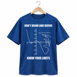 Don't Drink And Derive Know Your Limits Shirt (2)