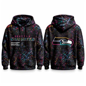 Seahawks Crucial Catch Intercept Cancer Hoodie