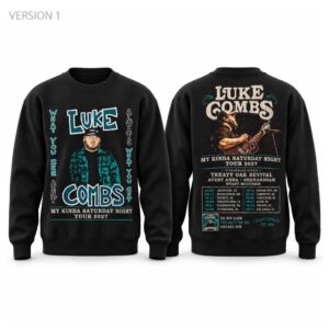 Luke Combs My Kinda Saturday Night Tour 2027 Sweatshirt