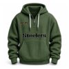 Eagles EST 1993 Printed Quarter Zip Waffle Hoodie