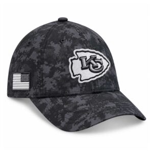 KC Chiefs 2026 Salute To Service Black Camo Hat (2)