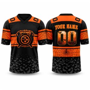 Personalized Steelers Halloween Day 2026 Football Jersey