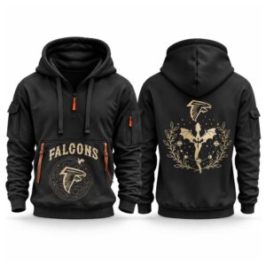 Falcons 2026 Fourth Wings Night Quarter Zip Hoodie