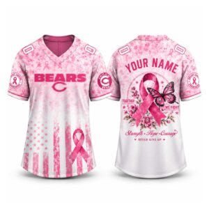 Bears 2026 Breast Cancer Awareness Custom Jersey
