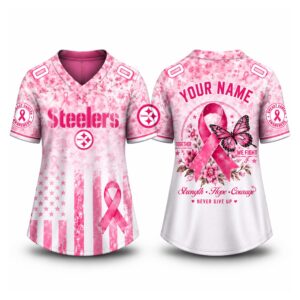 Steelers 2026 Breast Cancer Awareness Custom Jersey