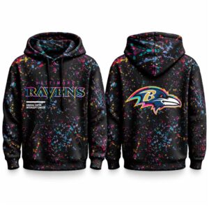 Ravens Crucial Catch Intercept Cancer Hoodie