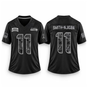Jaxon Smith-Njigba Seahawks 2026 Salute To Service Jerseys