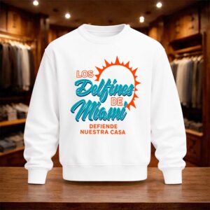 Dolphins Los Delfines De Miami Defiende Nuestra Casa Shirt (4)