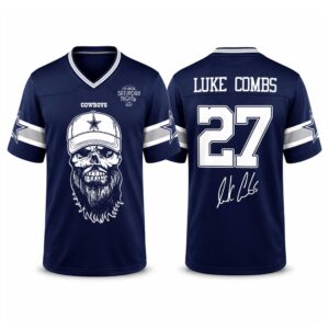 Cowboys Luke Combs My Kinda Saturday Night Tour 2027 Jersey