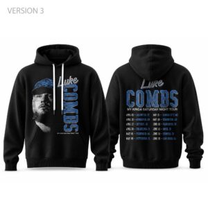 Luke Combs My Kinda Saturday Night Tour 2027 Hoodie (3)