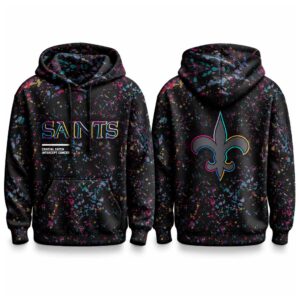 Saints Crucial Catch Intercept Cancer Hoodie