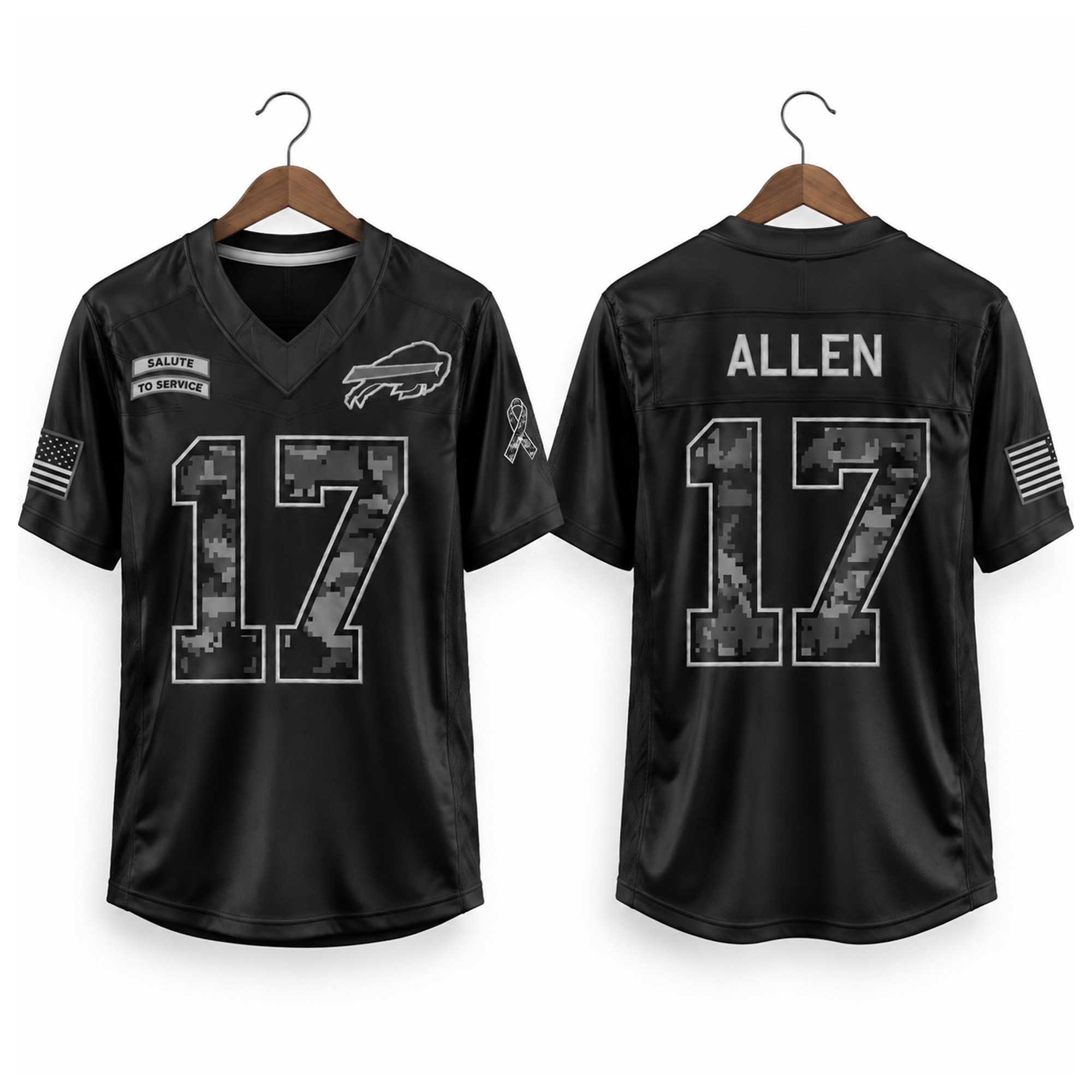 Josh Allen Bills 2026 Salute To Service Jerseys (1) Josh Allen Bills 2026 Salute To Service Jerseys (1)
