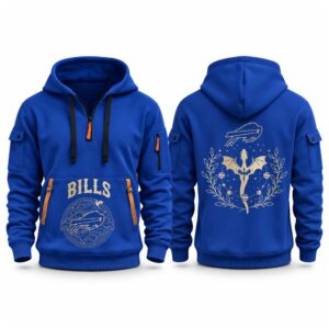 Bills 2026 Fourth Wings Night Quarter Zip Hoodie