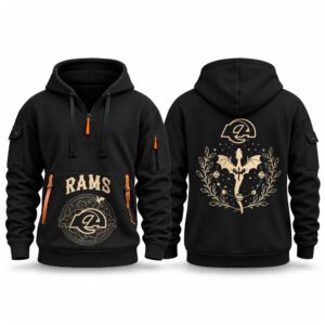 Rams 2026 Fourth Wings Night Quarter Zip Hoodie